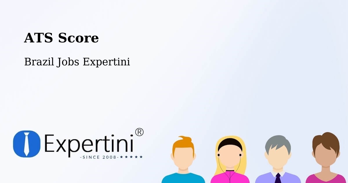 Resume ATS Score & Job Description Match Tool – Sumé - Brazil Jobs Expertini