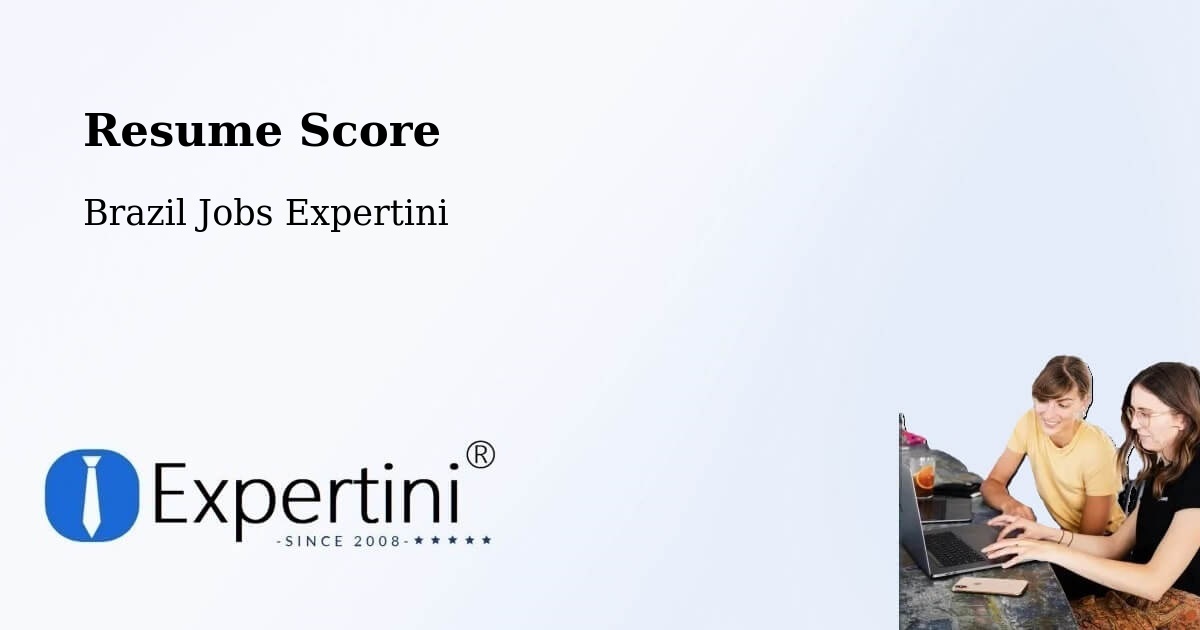 Resume Score & Job Description Match Tool – Sumé - Brazil Jobs Expertini